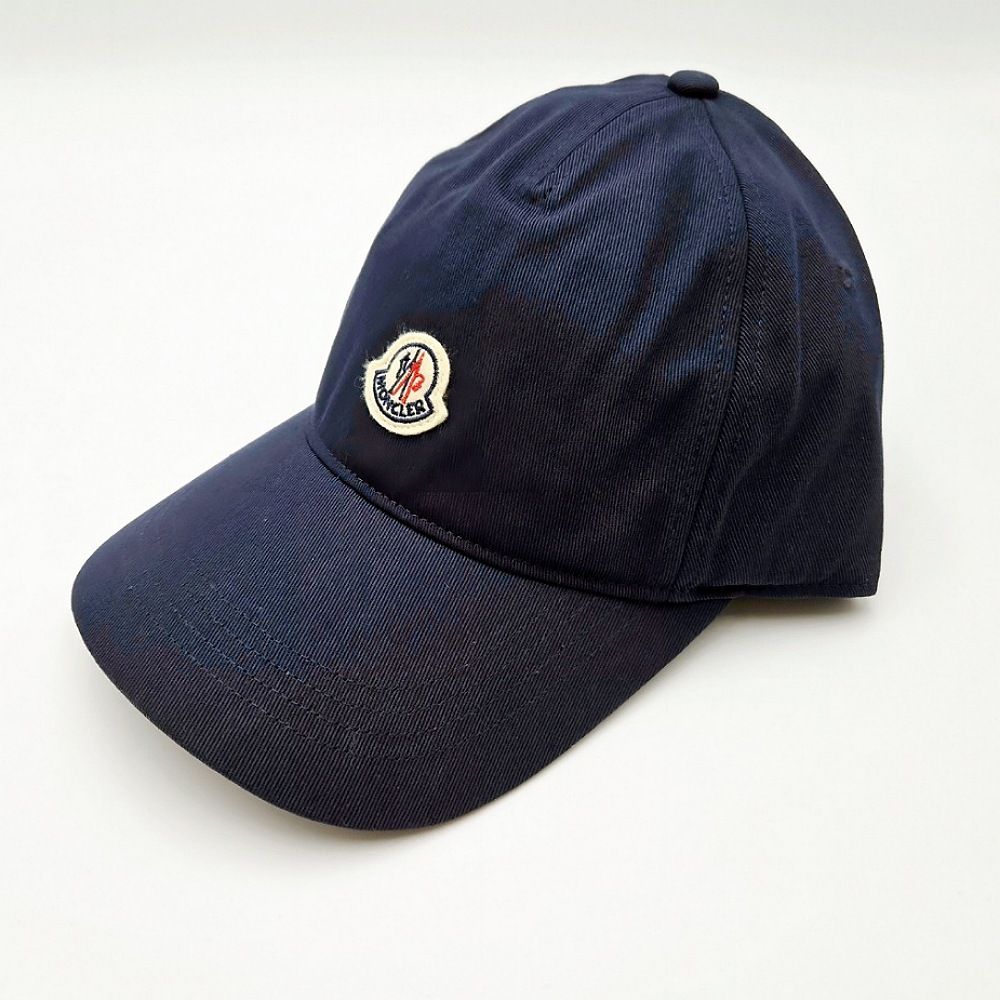 Moncler Logo Baseball Cap Navy 3B00040 V0006 758 124247881  display picture 1