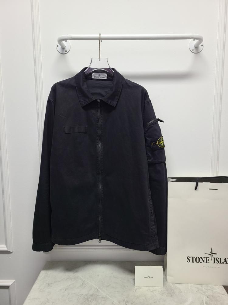 Stone Island Wool Jacket Size L 2023FW | eBay