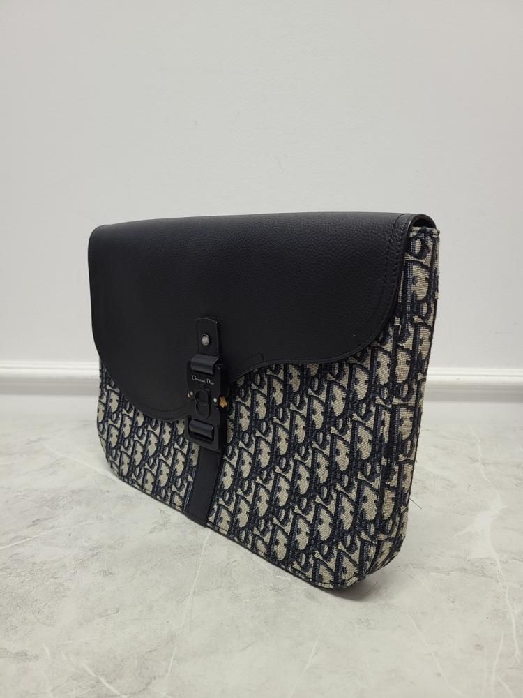 Dior Oblique Saddle A5 Pouch Clutch Bag 128285047 | eBay