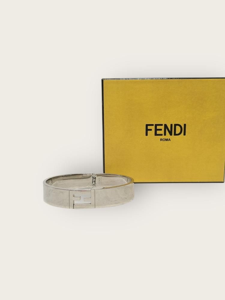 Fendi Silver Forever Bracelet 12345 136528543 | eBay