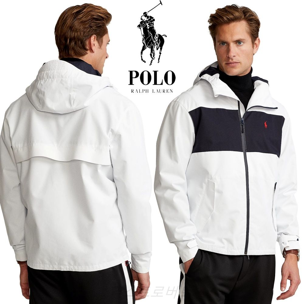 폴로랄프로렌-폴로 랄프로렌 (Polo Ralph Lauren) 경량 컬러블럭 풀 집업 남자 후드 바람막이 자켓 13007711 | TRENBE 폴로랄프로렌-폴로 랄프로렌 (Polo Ralph Lauren) 경량 컬러블럭 풀 집업 남자 후드 바람막이 자켓 13007711 | Trenbe