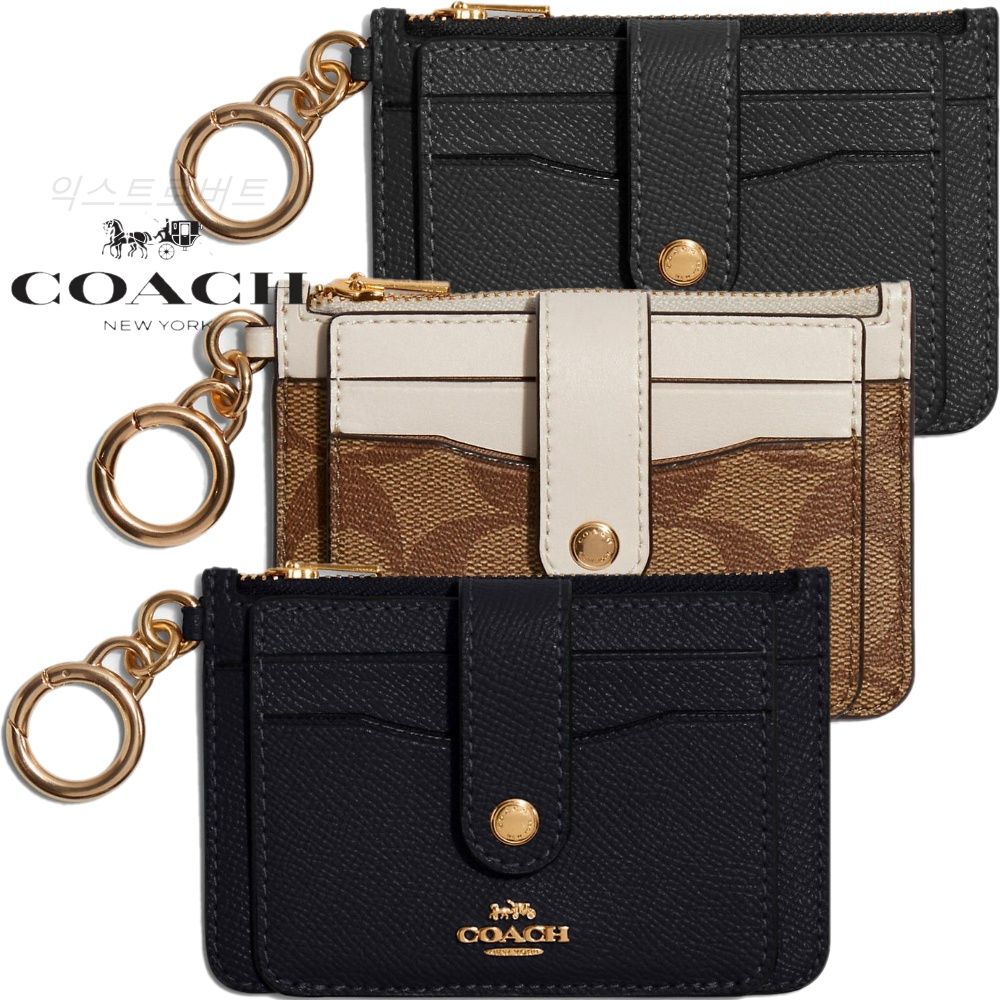 코치-코치(Coach) Attachment Card Case C7398 여자 카드 지갑 케이스 | 트렌비