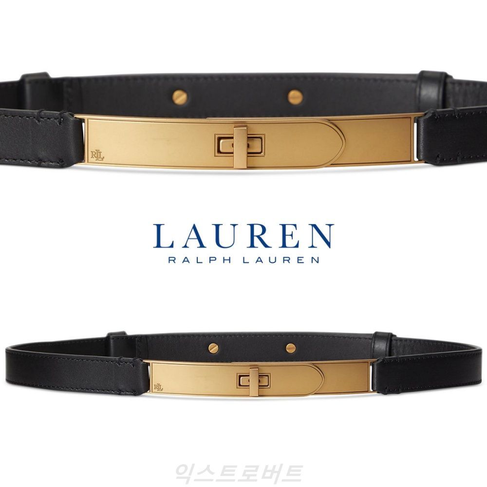 폴로랄프로렌-폴로 랄프로렌 (Polo Ralph Lauren) Turn-Lock 여자 가죽 벨트 13994754 | TRENBE 폴로랄프로렌-폴로 랄프로렌 (Polo Ralph Lauren) Turn-Lock 여자 가죽 벨트 13994754 | Trenbe