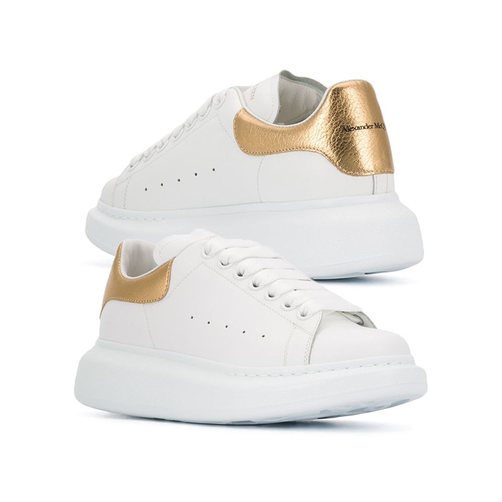 【Alexander mcqueen】Oversole Sneakers★553770 WHFBU 9075 Buy Alexander McQueen Wmns Oversized Sneaker 'White Light
