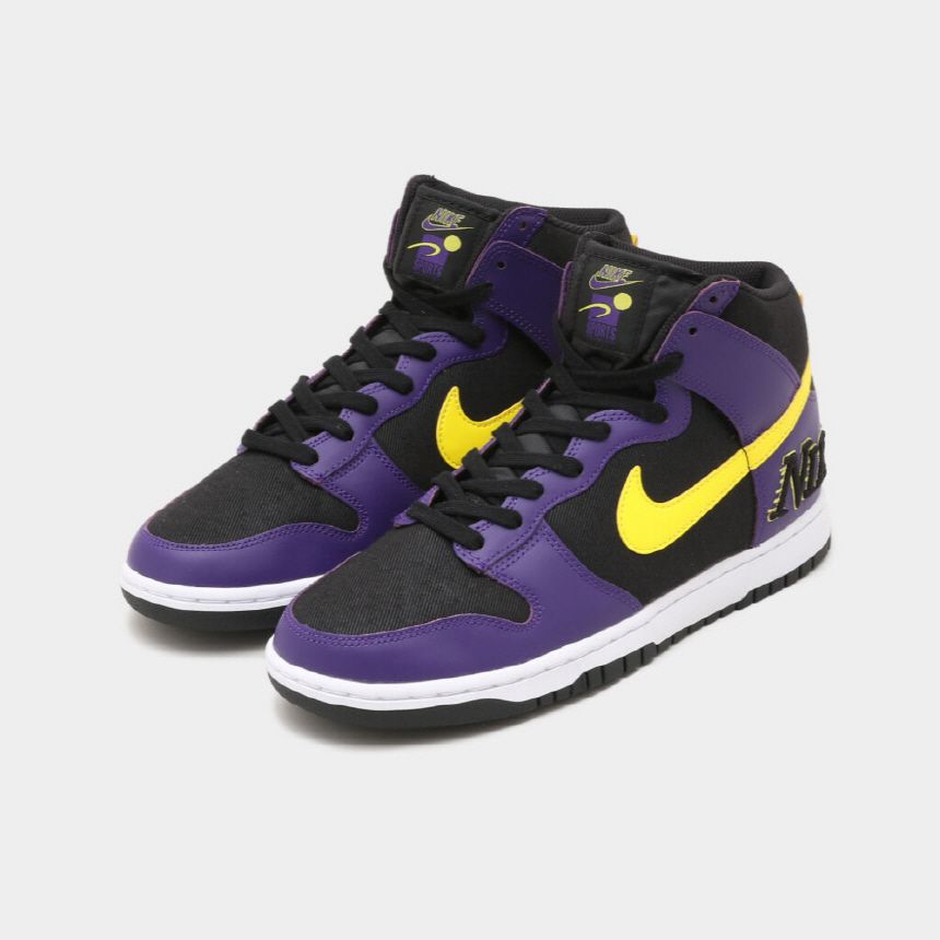 나이키(Nike) | 나이키 덩크 하이 프리미엄 EMB 코트 퍼플 DH0642-001 | 트렌비