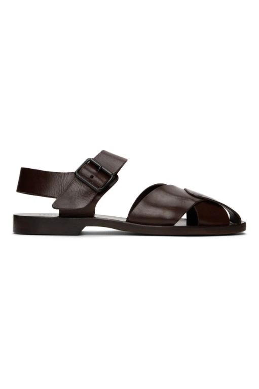 ライトニングボルト LEMAIRE 22SS LEATHER BACK STRAP SANDAL - 通販