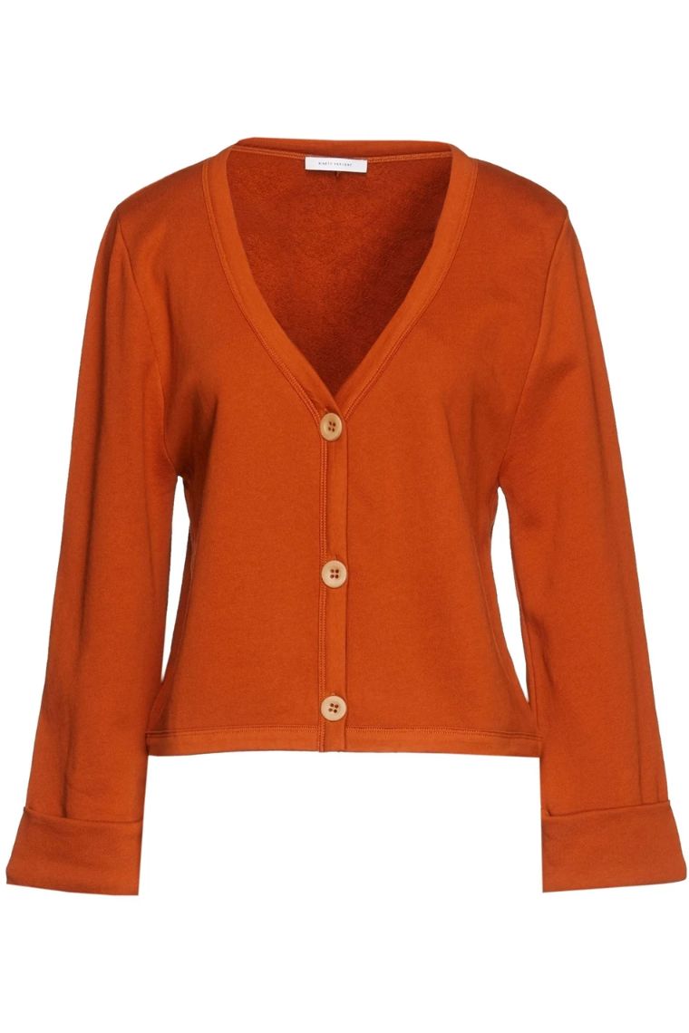 NINETY PERCENT Organic French cotton terry cardigan 42247633207853937