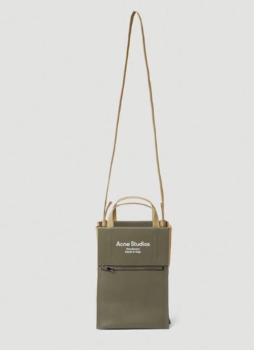 ACNE STUDIOS-아크네스튜디오 Pocket Small Tote Bag in Green... STUDIOS-아크네스튜디오 Pocket Small Tote Bag in Green... 
