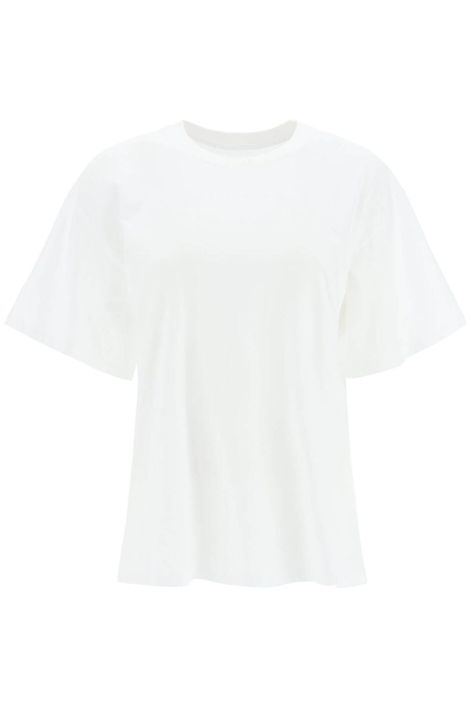 MM6 Margiela-여성 티셔츠 WITH 로고 프린트 S52NC0280 S47294100 WHITE /2 | TRENBE