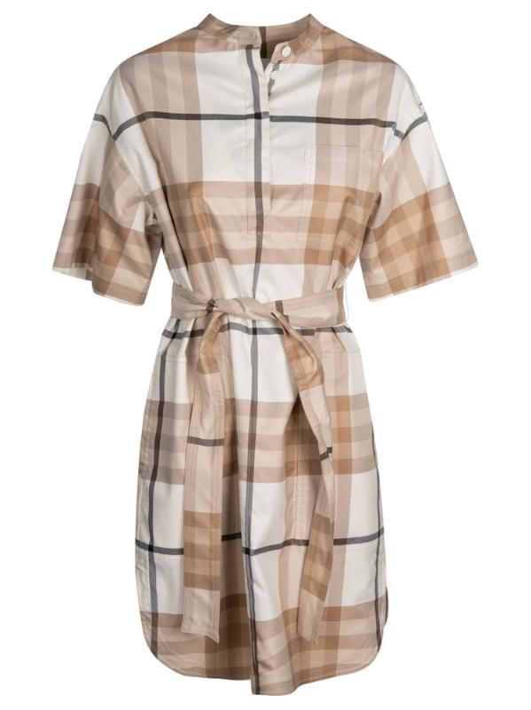 burberry print mini dress