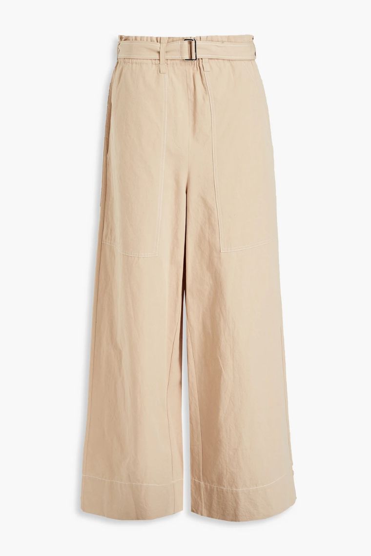 dkny cropped wide leg pants