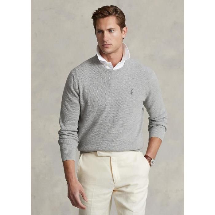 폴로랄프로렌(Polo Ralph Lauren) | 폴로 랄프로렌 텍스쳐 니트 코튼 스웨터4 | 트렌비