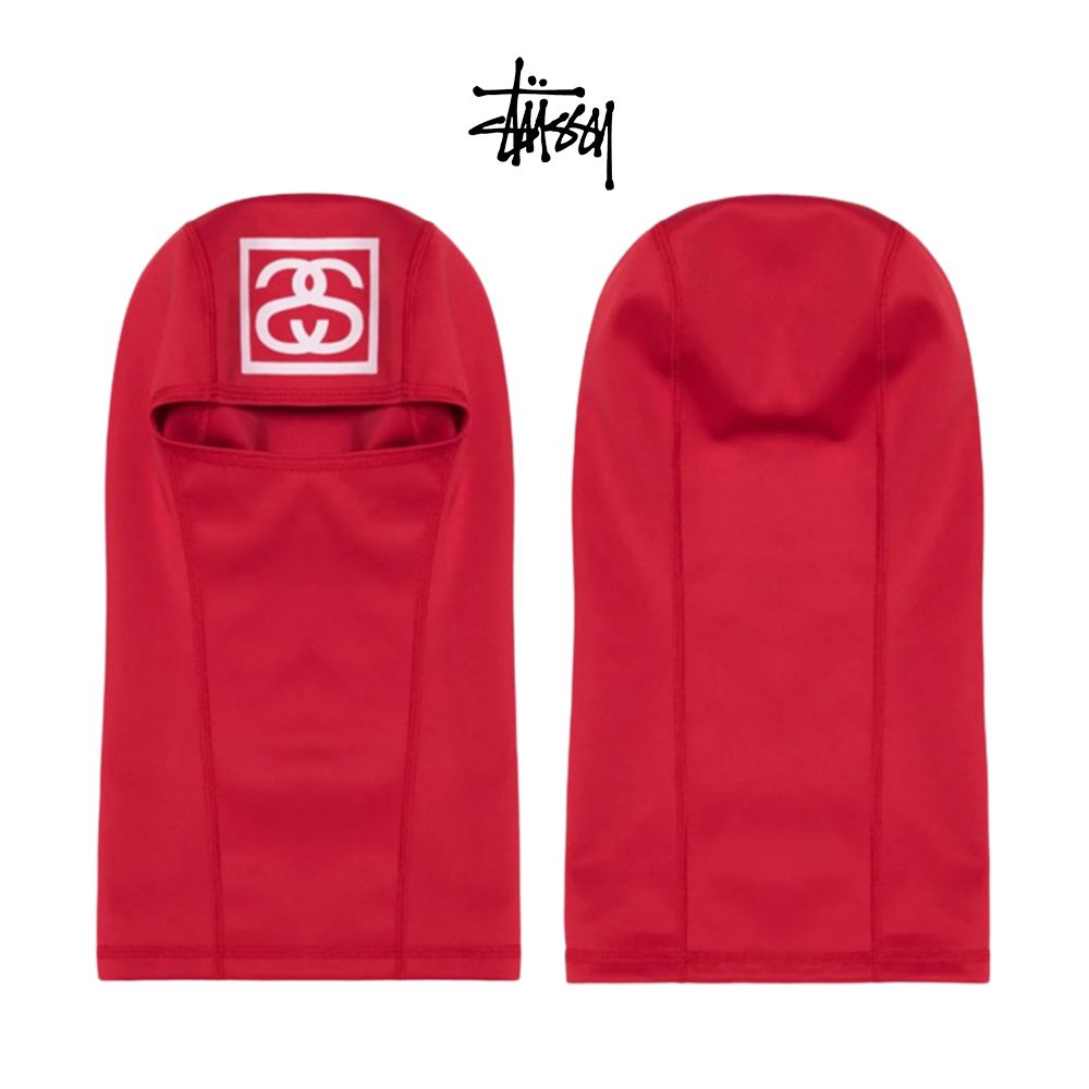 스투시 모자 SS 링크 발라클라바 비니 레드 연예인모자 남자여자힙합 스튜시 Stussy