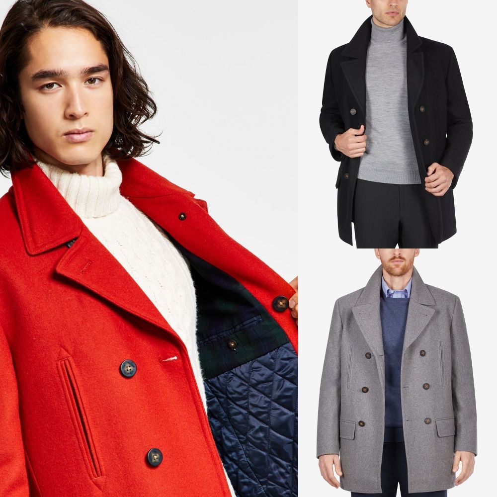 폴로랄프로렌-폴로 랄프로렌 (Polo Ralph Lauren) Luke Wool-Blend Classic-Fit Peacoat  2257940 남자 울 혼방 코트 자켓 | 트렌비