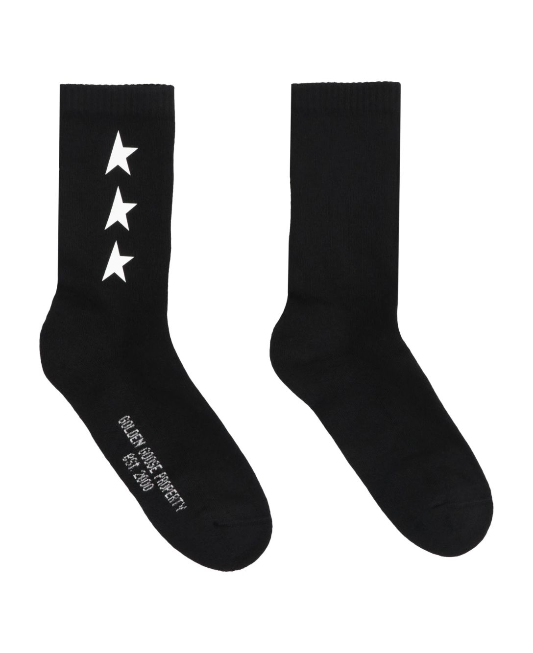 골든구스-골든구스 Socks High Rib Stripes Ripped 13386084 | TRENBE