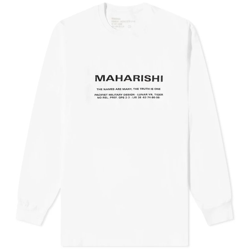 ☆超目玉】 MAHARISHI×IRAK HEART OF TIGERS L S Tee i9tmg.com.br