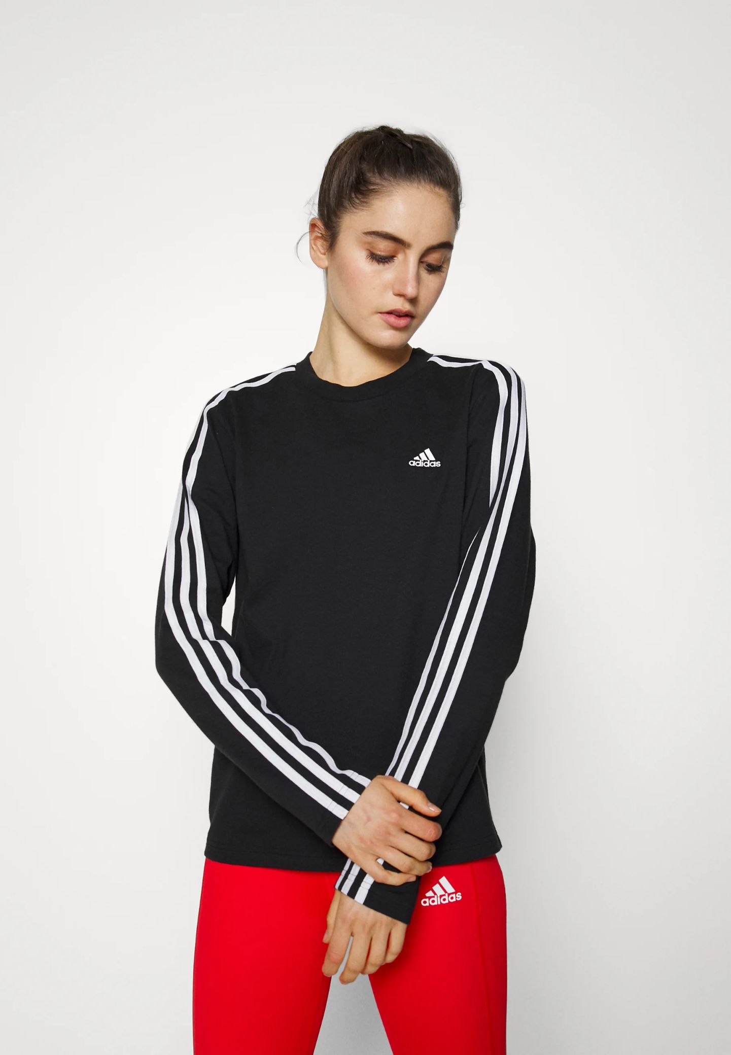 adidas big trefoil fleece jacket