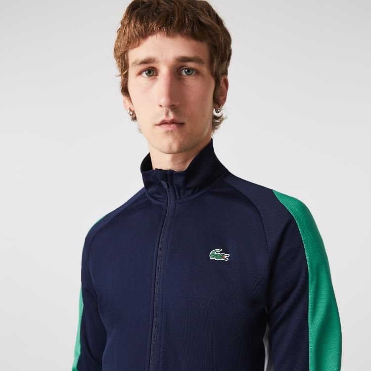 [해외]라코스테 남자 스포츠 클래식 핏 지퍼 테니스 스웨트셔츠 Mens SPORT Classic Fit Zip Tennis Sweatshirt