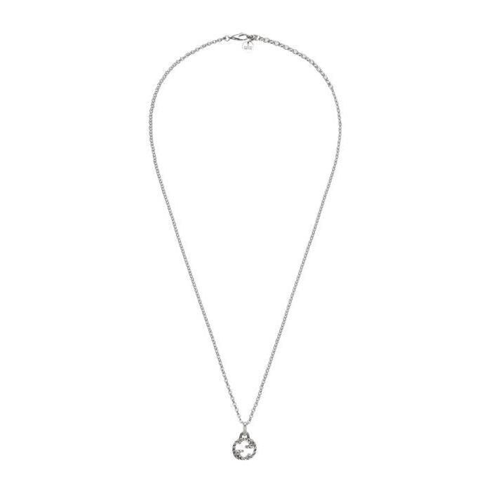 g necklace silver