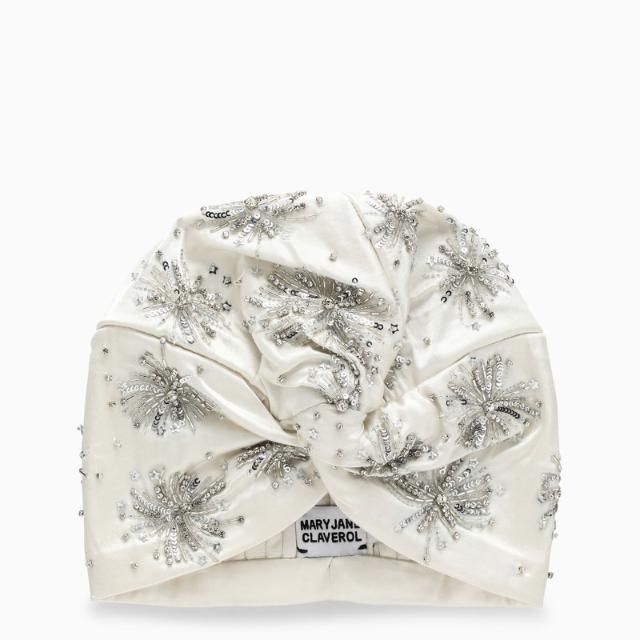 MaryJane Claverol-메리제인 클라베롤 여성 터번 헤어 밴드 MIDNGHTSTARSSS MARYJANE CLAVEROL Pink Midnight Stars turban with... 