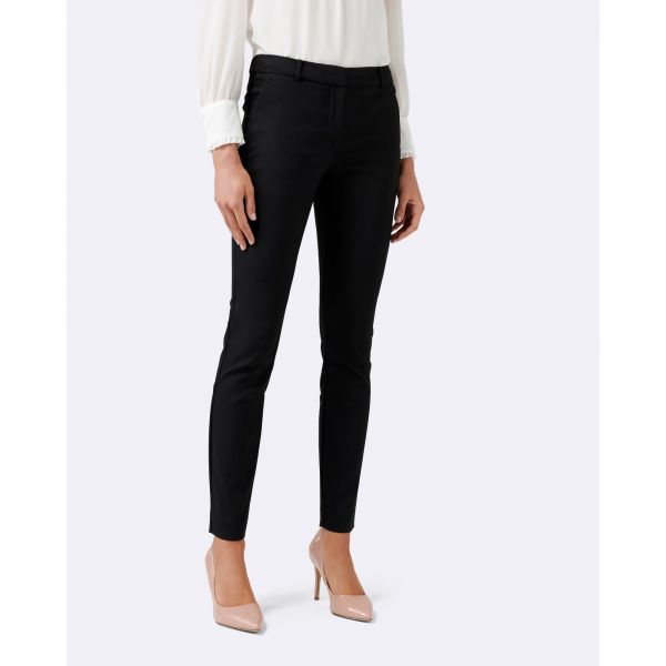 포에버뉴-가죽 스트레이트 팬츠 그린 Juliet Vegan Leather Straight Leg Pants Deep Green  AL759901 | 트렌비