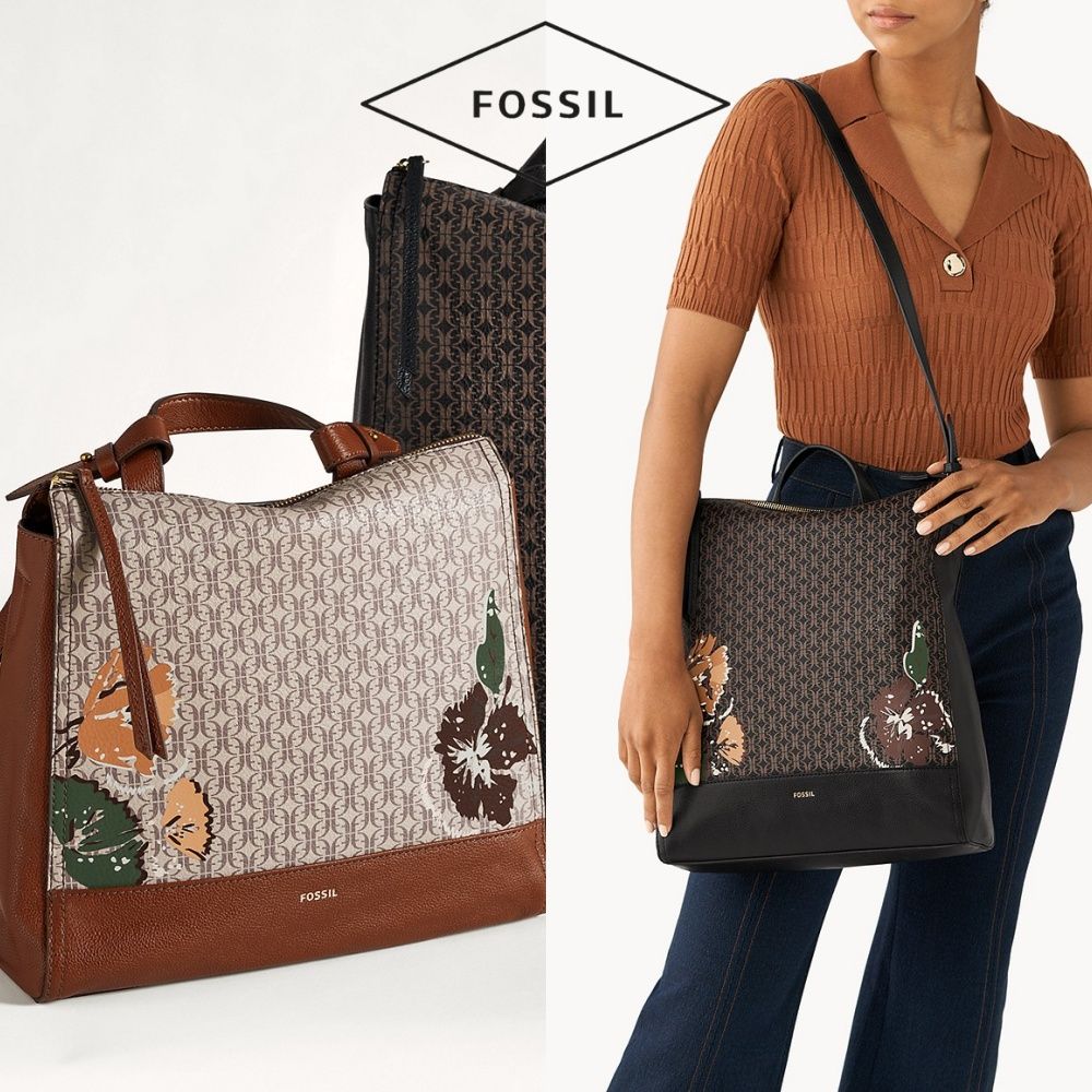 Fossil leopard backpack hot sale