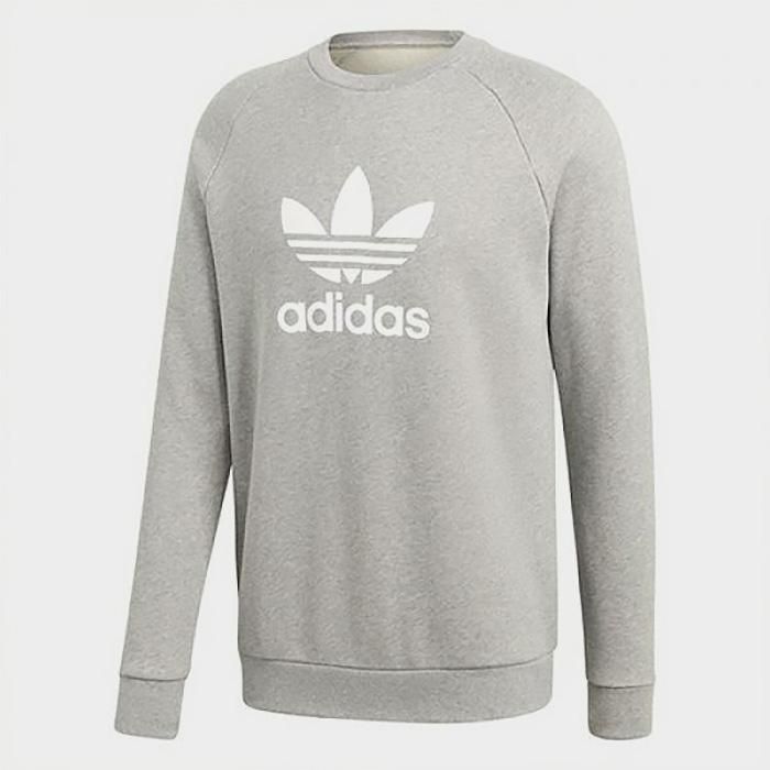 아디다스 (CY4573) TREFOIL WARM-UP CREW SWEATSHIRT-