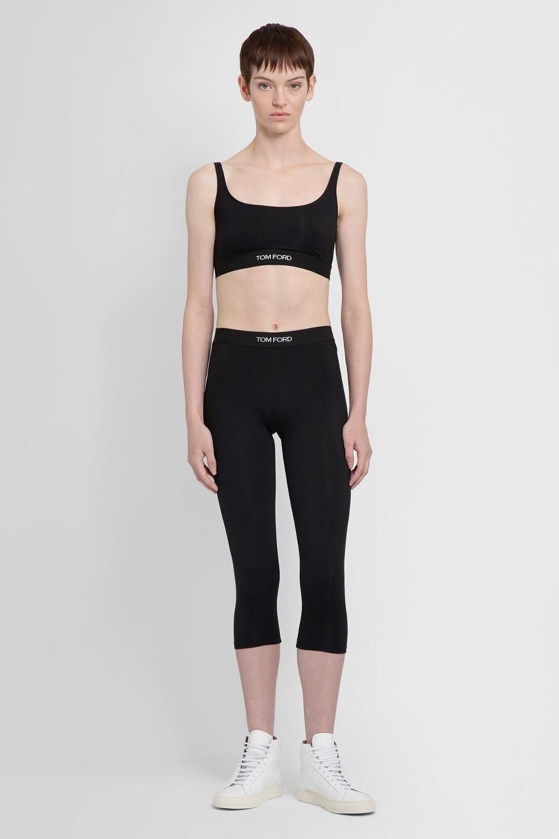 Tomford-톰포드 Tom ford womens black stretch modal signature yoga pants  PAJ102JEX011 LB999 | 트렌비