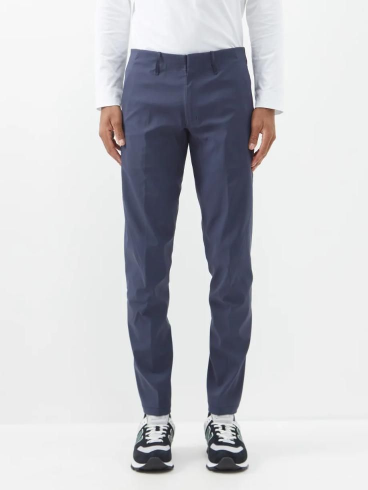 Veilance-바지 Convex LT Slim-Fit Shell Trousers 10375442618904479