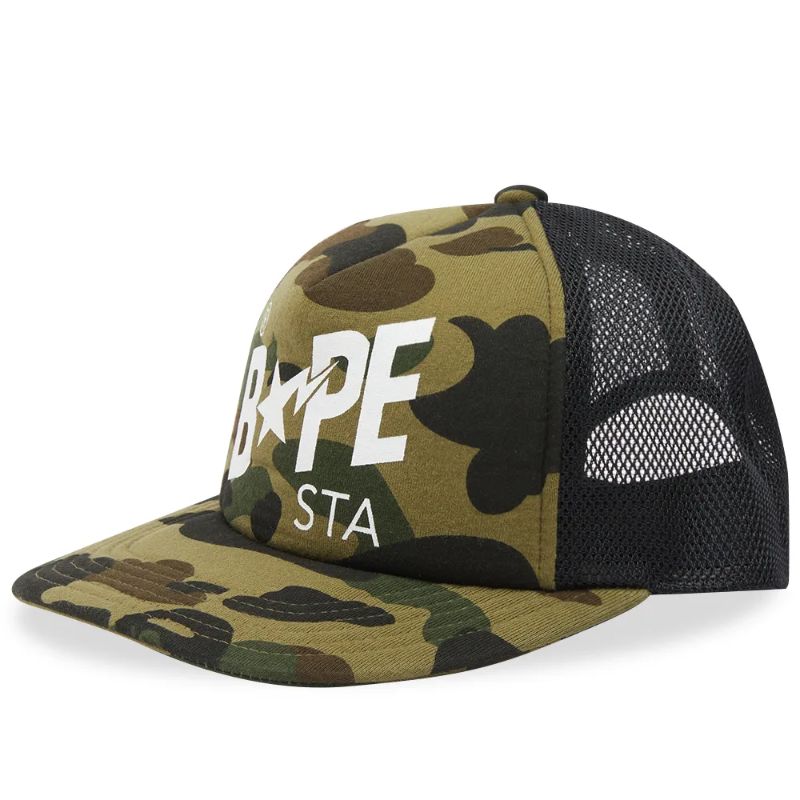 Other Brand-A Bathing Ape A Bathing Ape 1st Camo BAPE STA Mesh Cap