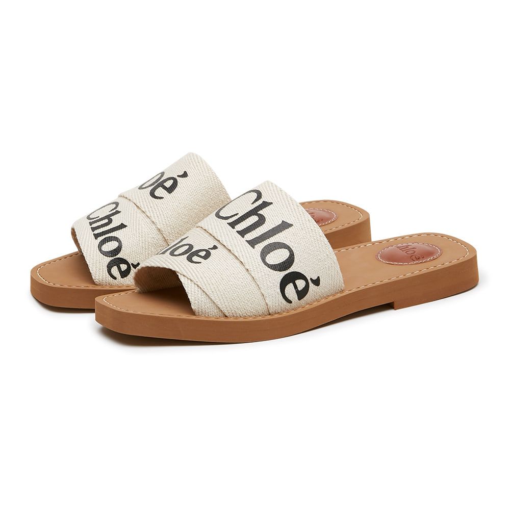 끌로에(Chloe) | CHLOE Cream Isla slippers CHC25U10NRG 243