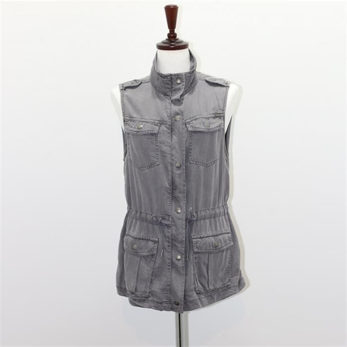 MAX Jeans 야상 베스트 X1154101 GREY