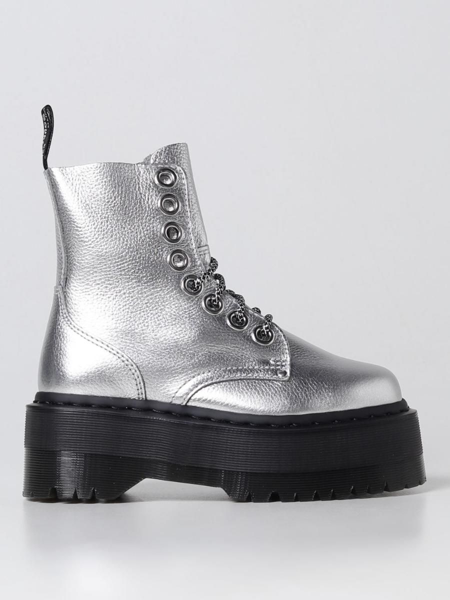 dr martens flat ankle boots