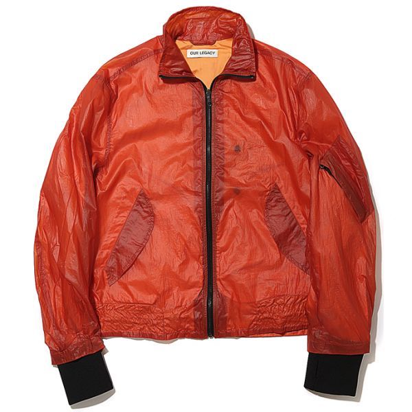 OUR LEGACY 23 LUFT JACKET Eld Rubberized Nylon (M2231LE) (러프트 자켓)