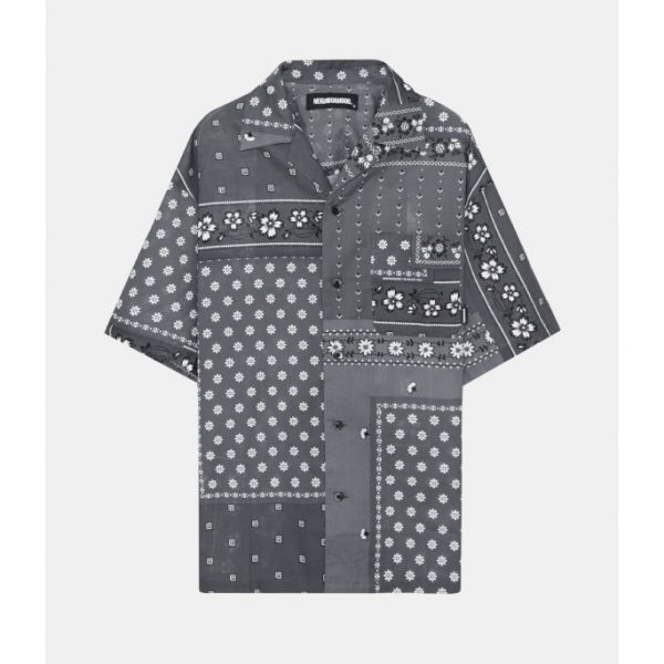 네이버후드-NEIGHBORHOOD Bandana Chopped C-Shirt Ss (221TSNH-SHM05