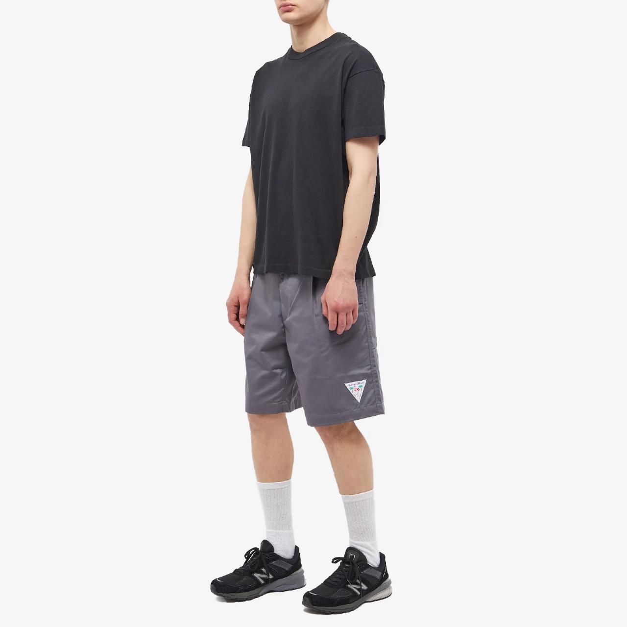 휴먼메이드-휴먼메이드 Human Made Skater Shorts HM25PT023-GY | 트렌비