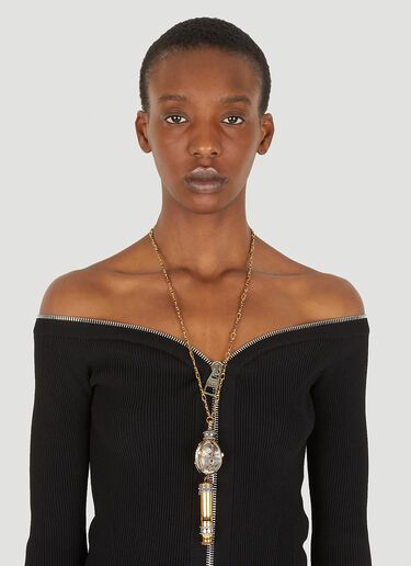 알렉산더맥퀸  휘슬 펜던트 목걸이  Alexander McQueen