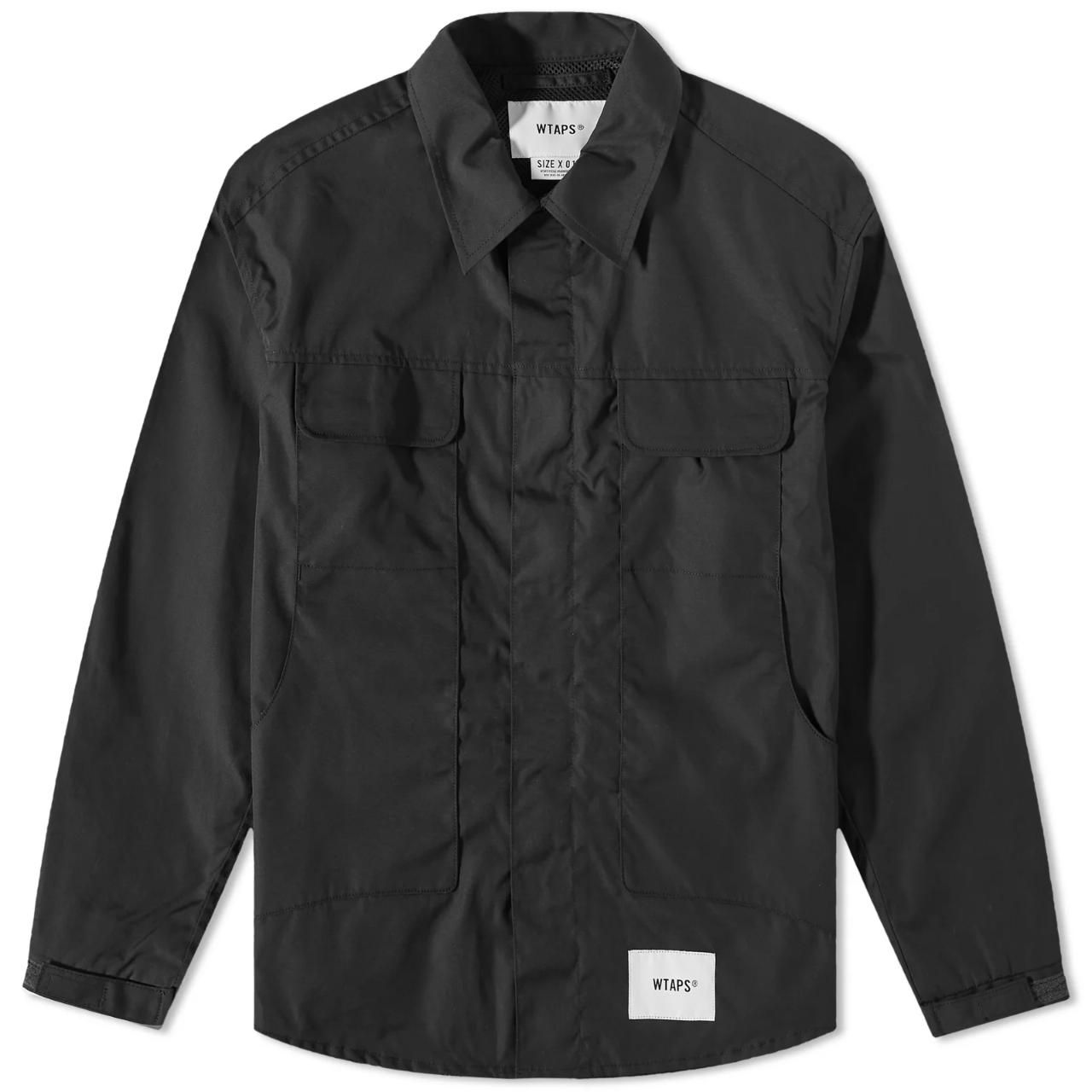 더블탭스-더블탭스 WTAPS Vert Shirt Jacket 231WVDT-JKM01-BK | 트렌비