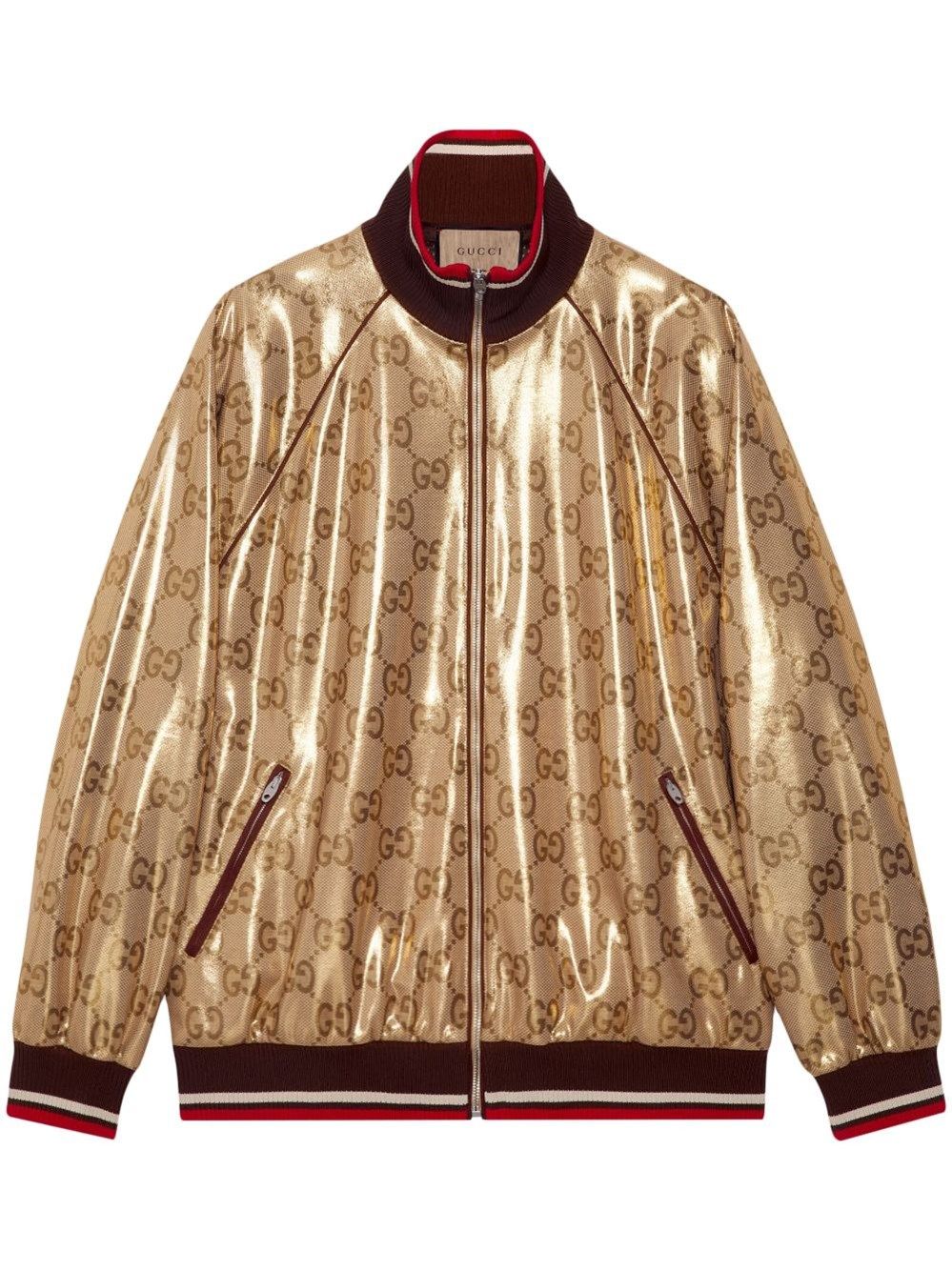 GUCCI Bomber jacket in 2486 camel gold/mc