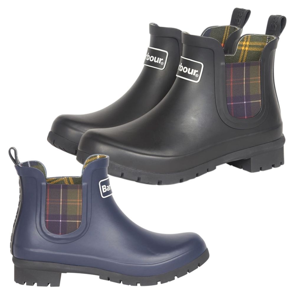 바버(Barbour) | 밴버리 웰링턴 여성 레인 부츠 블랙 | 트렌비
