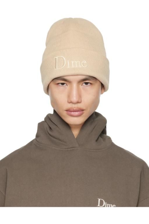 DIME-비니 Haha! Beanie DIMEHO39WHT Off-White | TRENBE