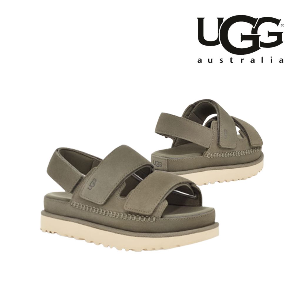 어그 UGG 여성용 골든스타 슬링백 샌들 카키