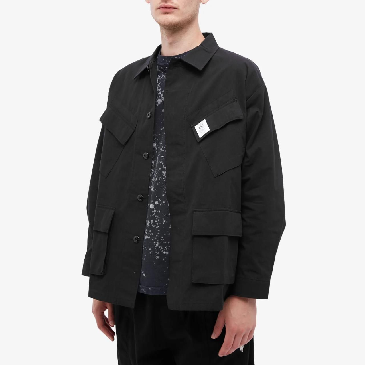 더블탭스-더블탭스 WTAPS 19 4 Pocket Shirt Jacket 231WVDT-SHM04-BK