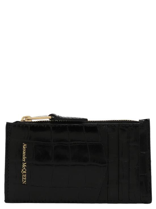 알렉산더 맥퀸 지갑 6320371JMFG1050 Black