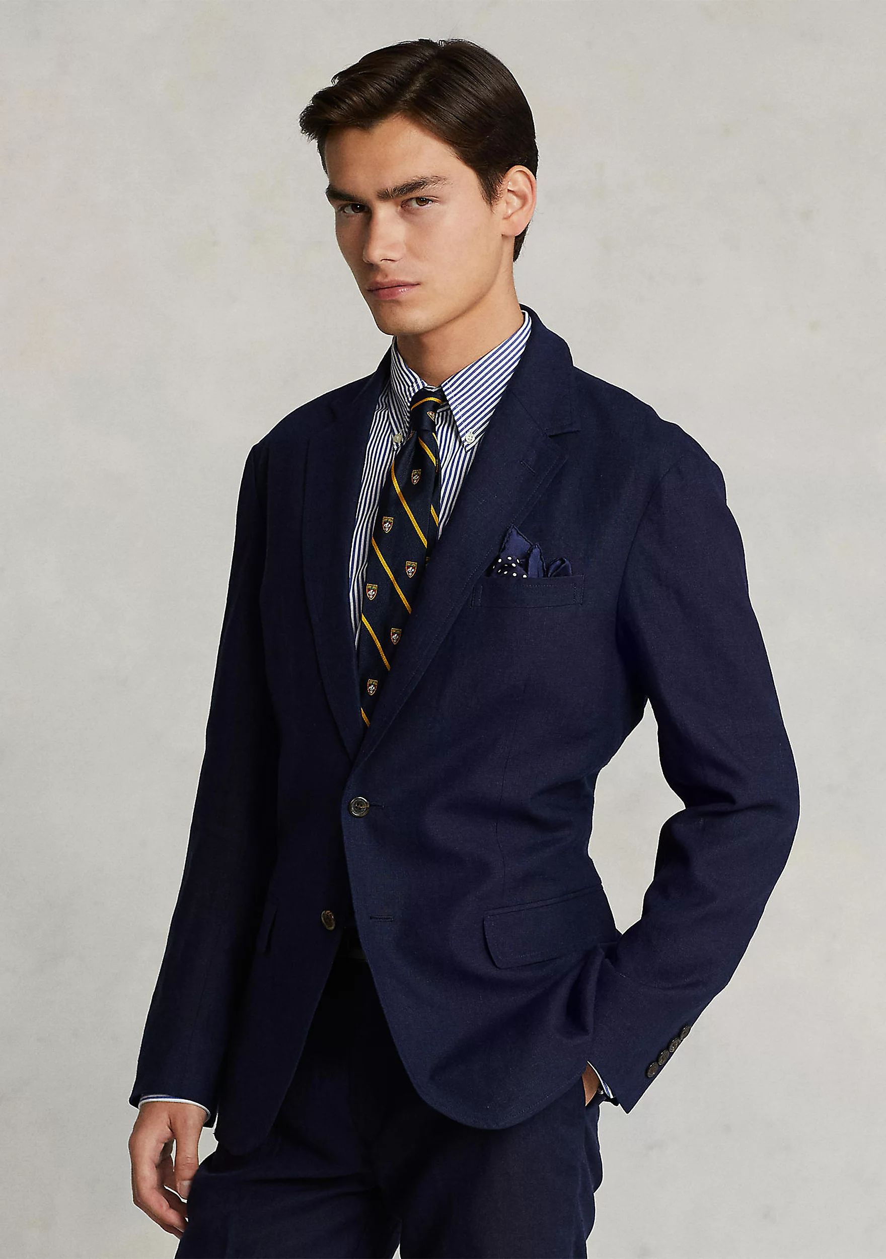 폴로랄프로렌-랄프 로렌 퍼플 라벨 네이비 이브닝 수트 Ralph Lauren Purple Label navy Two-Piece Evening Suit | Harrods UK 19244321 | TRENBE 폴로랄프로렌-랄프 로렌 퍼플 라벨 네이비 이브닝 수트 Ralph Lauren Purple Label Navy Two-Piece Evening Suit | Harrods Uk 19244321 | Trenbe