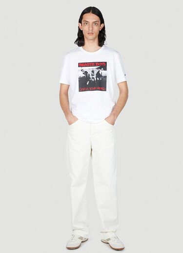 Check Your Head T-Shirt White Champion x Beastie Boys