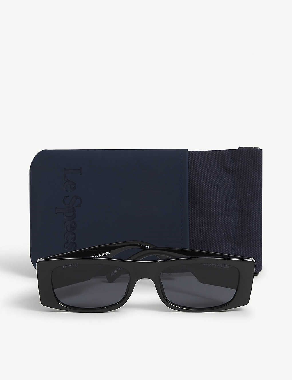 르스펙스 LSU2029512 Recovery rectangular-frame recyclable-acetate 선글라스 LE SPECS