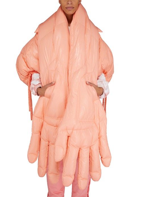 천펑Lover's Cuddle gloves pink CHEN PENG
