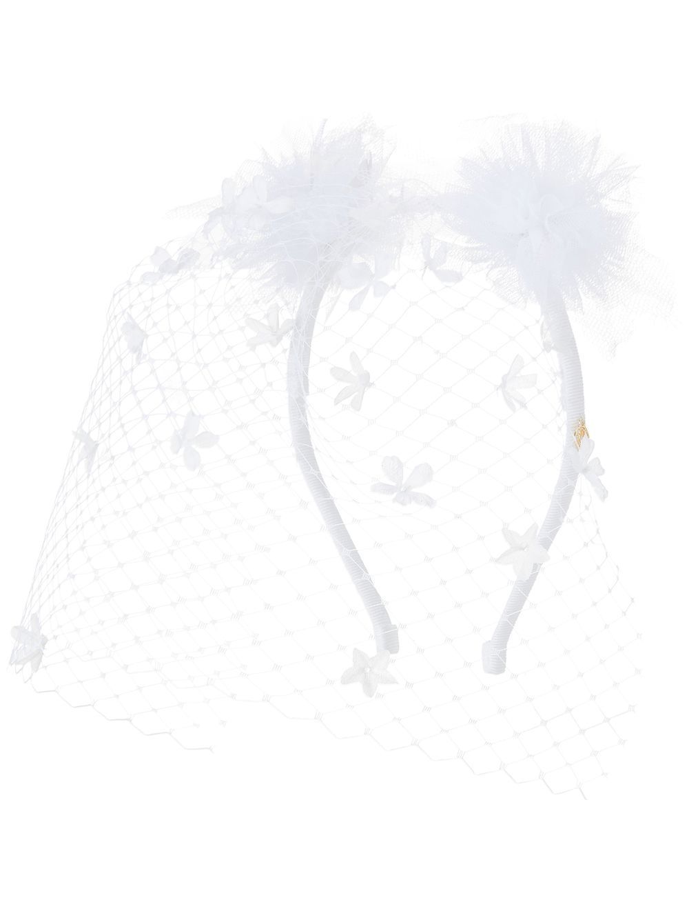 메종미쉘Yosh pom-pom flower headband  Maison Michel