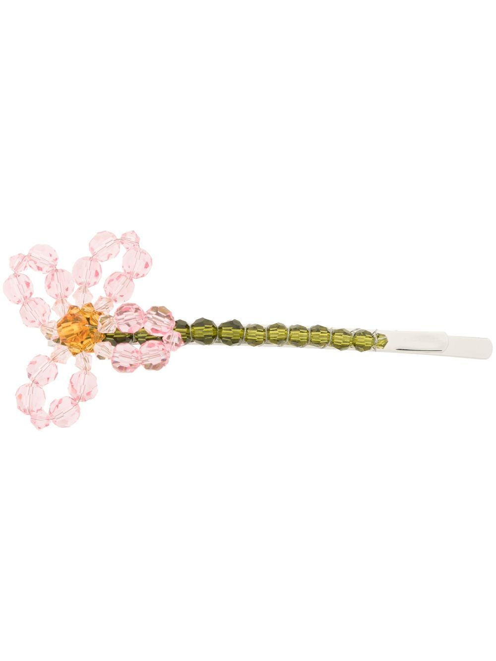 시몬로샤crystal beaded daisy hair clip  Simone Rocha